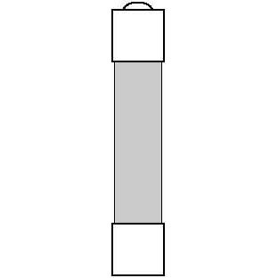 Eska - Zylindrische Sicherung G-Sicherungseinsatz 5x25mm 527.023 F 4A m.Kennmelder − 10 Stück