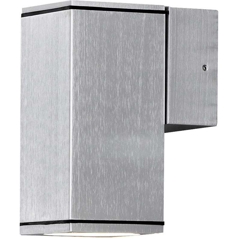 Gnosjö Konstsmide AL - Decken-/Wandleuchte Halogen Wandleuchte 7908-310 grau, alu GU10