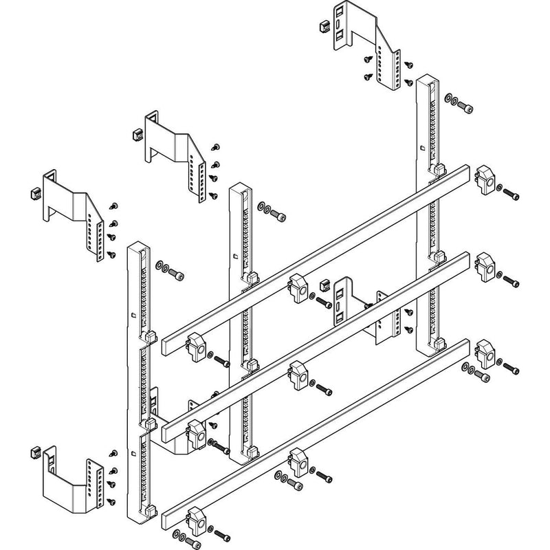 ABN - Verteilerfeld für Installationsverteiler Sammelschienen-Modul MFSC35963 flach 3FB/5RE