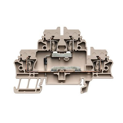 Weidmüller - Bauelement-Reihenklemme Klemme mit Einbau ZDK 2.5/D/1 − 50 Stück