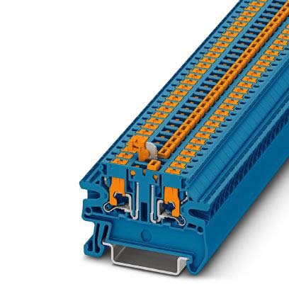 Phoenix Contact - Trenn- und Messtrenn-Reihenklemme Messertrennklemme PTVC 2,5-MT BU − 50 Stück
