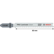 Bosch - Stichsägeblatt PRO Laminate clean T101BIF 2608636431 Stichsägeblatt 83 mm