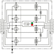 DEHN - Überspannungsableiter für Informations-/MSR-Technik ÜS-Ableiter DEHNpatch DPA CL8 EA 4PPOE