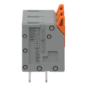 WAGO - Leiterplattenklemme 2601-3503 1,5mm²,gr − 70 Stück
