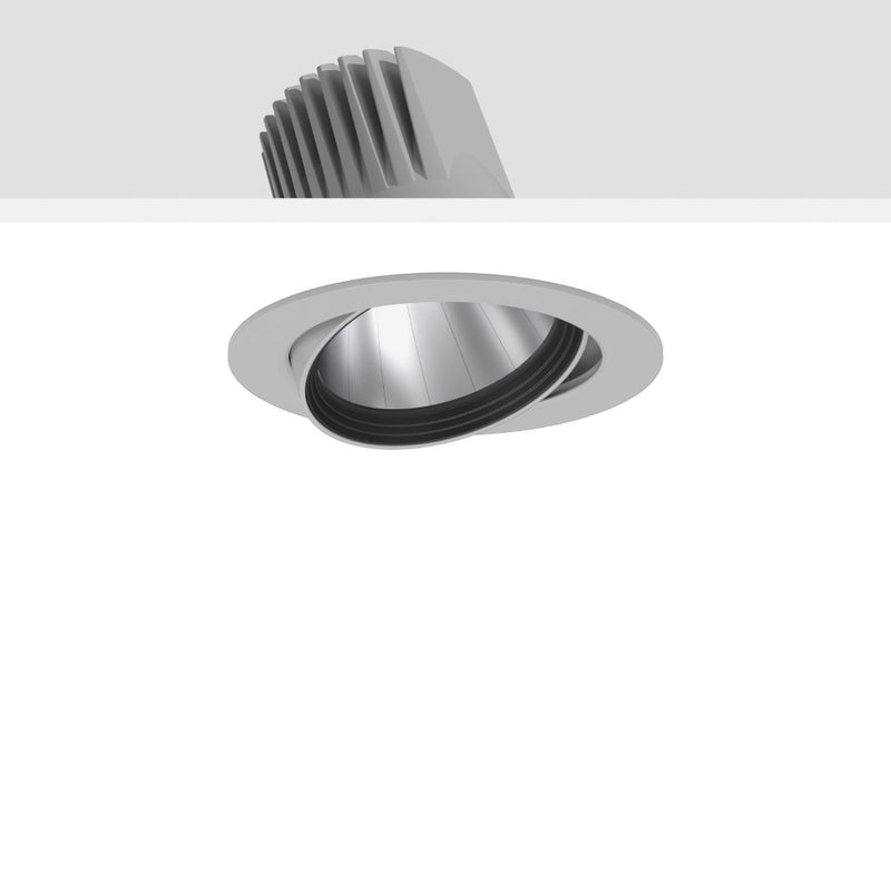 RZB - Downlight/Strahler/Flutlicht LED-Einbaustrahler 911658.004 meat, silber