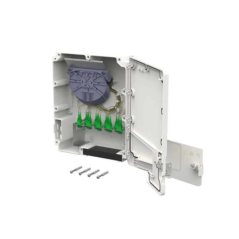 Metz Connect - Patchpanel LWL OpDAT MV 9xLC-D APC OS2 15036C97609-E splice IP54