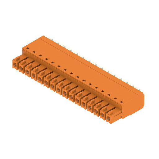 Weidmüller - Kabelsteckverbinder für Leiterplattensteckverbinder Verbinder Buchsenleiste BCF 3.81/#1969230000 3.81mm − 50 Stück