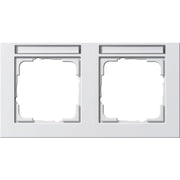 Gira - Abdeckrahmen 2f. rws 109229 waagerecht, bruchsi