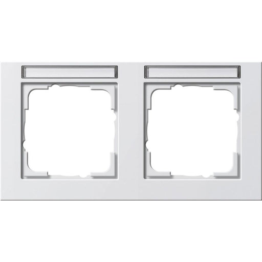 Gira - Abdeckrahmen 2f. rws 109229 waagerecht, bruchsi