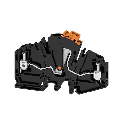 Weidmüller - Trenn- und Messtrenn-Reihenklemme Klemme WTTB 6 BK Schraubanschl.,6mm² − 50 Stück