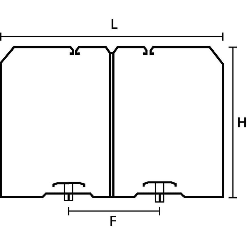 HellermannTyton - Halteklammer für Verdrahtungskanal Drahthalteklammer 181-50890(30) schwarz − 30 Stück