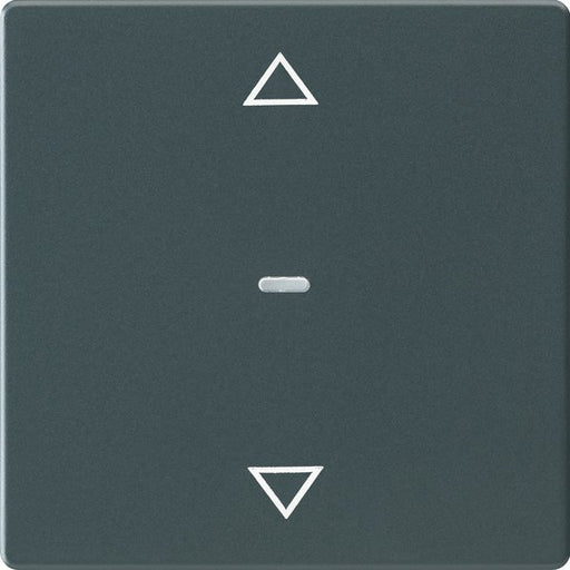 Berker - Abdeckung/Bedienelement für Installationsschalterprogramme Abdeckung Tastsensor-Modul 80961226 1-fach anthrazit