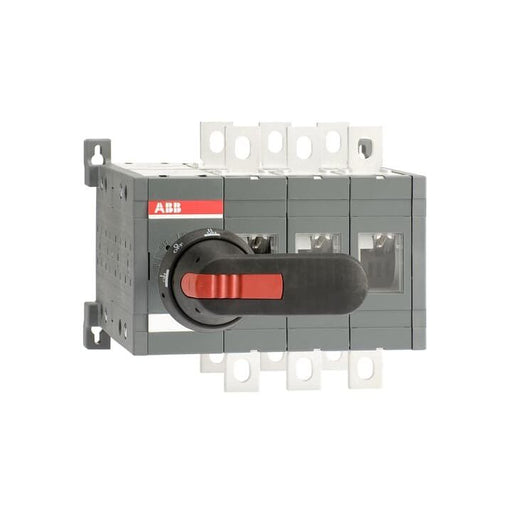 ABB Stotz S&J - Lasttrennschalter Lastumschalter OT400E03CFP 0A m. Griff u. Welle
