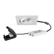 Brumberg Leuchten - Downlight/Strahler/Flutlicht LED-Einbaustrahler 230V 39485173 3000-1800 K, quadr