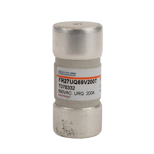 Mersen - Zylindrische Sicherung Sicherungseinsatz zylindr. FR27UQ69V200T aR 27x60 200A − 10 Stück