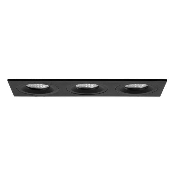 Brumberg Leuchten - Downlight/Strahler/Flutlicht Einbaumodul rechteckig 45027180 3-fach
