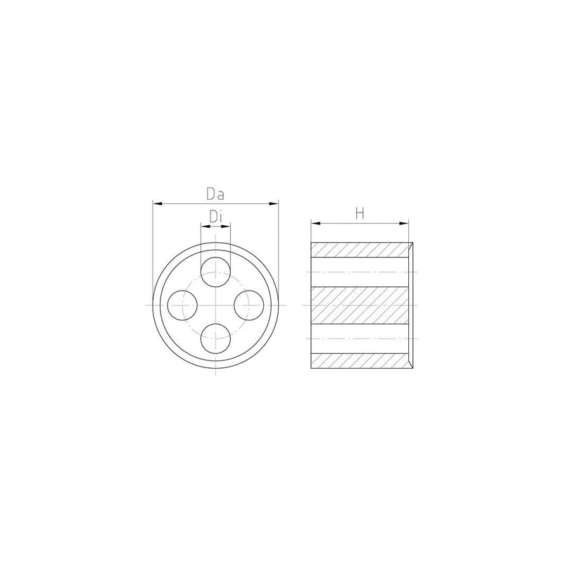 Jacob - Dichtring, flach Dichtring WJ-D 21/5X5 22,5X(5X5)X11 − 50 Stück