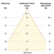 EVN Lichttechnik - Downlight/Strahler/Flutlicht LED Deckeneinbauleuchte L4415019902 24VDC RGB+3K rd ws