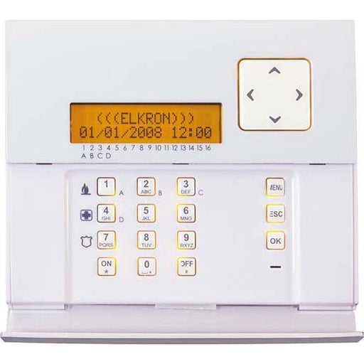 Grothe - Bedien- und Anzeigegerät für Gefahrenmeldesystem Bedienteil KP500D/N mit LCD-Display