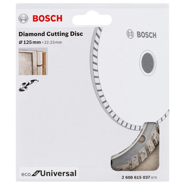 Bosch - Trenn-/Schleifscheibe Diamanttrennscheibe Turbo 2608615037 Eco For Universal