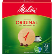 Melitta SDA - Zubehör/Ersatzteile für Kleingeräte Rundfilterpapier 1 naturbraun