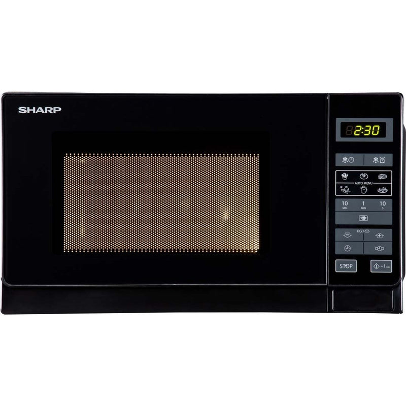 Sharp - Mikrowellengerät Solo-Mikrowelle R242BKW 20L 800W