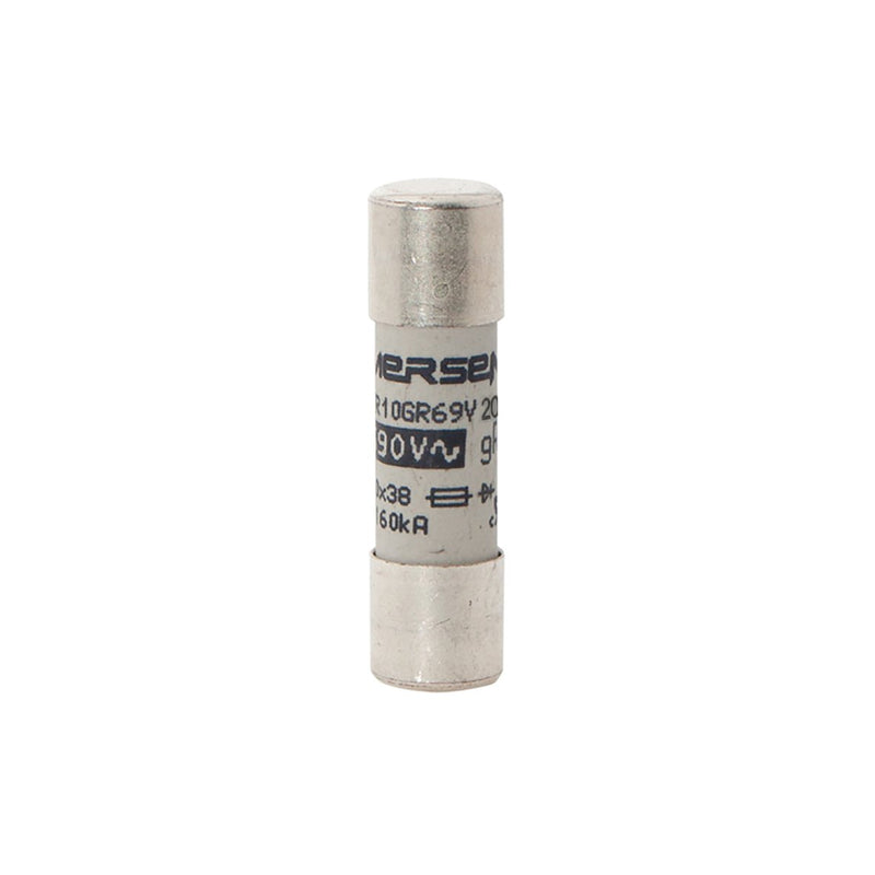 Mersen - Zylindrische Sicherung Sicherungseinsatz zyl. HL FR10GR69V20 10x38 gR 20A/690V − 10 Stück
