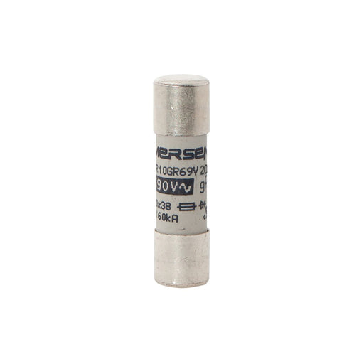 Mersen - Zylindrische Sicherung Sicherungseinsatz zyl. HL FR10GR69V20 10x38 gR 20A/690V − 10 Stück