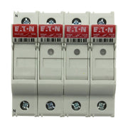 Eaton - Halter für zylindrische Sicherung Sicherungshalter Niedersp. 3P 10X38MF#CHM3DNIU 32A AC 690V 3polig+N − 3 Stück