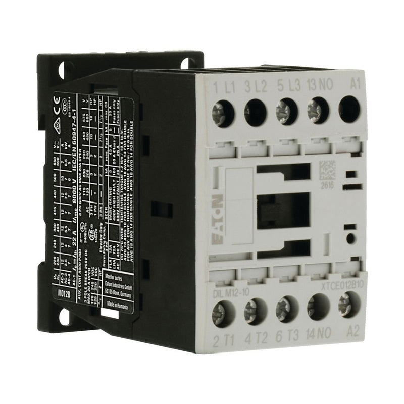 Eaton - Leistungsschütz zum Schalten von Wechselstrom Leistungsschütz DILM12-10(48VDC) 1S 5,5KW/400V,DC