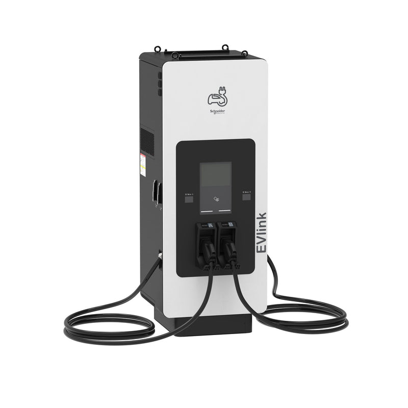Schneider Electric - Ladestation E-Mobility Pro DC Ladestation 180kW EVD1S180TBBC7 2xCCS2 7m, 4G