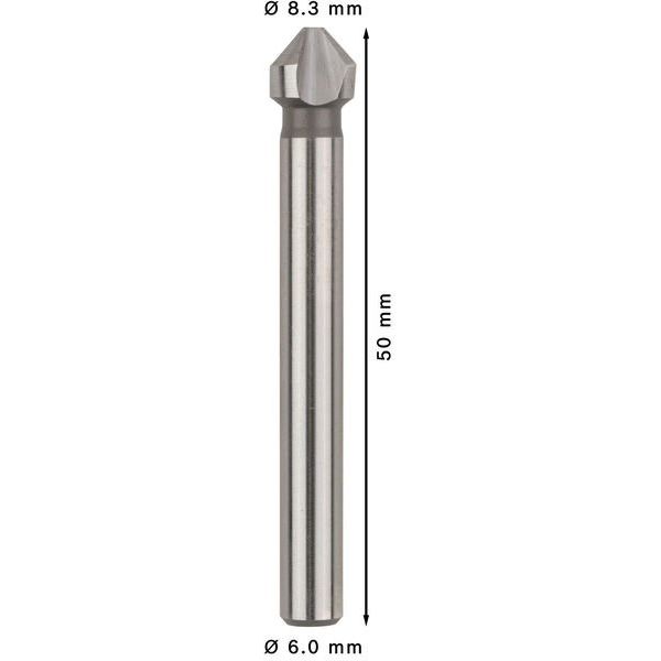 Bosch - Versenkbohrer PRO Soft Metal HSS 2608597505 Kegelsenker 8,3 x 50