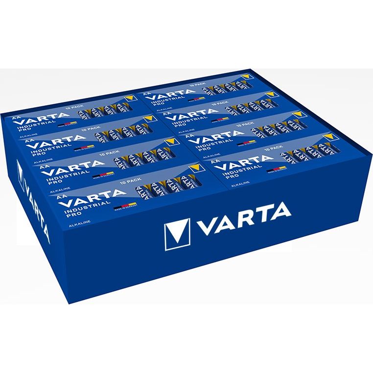 Varta Cons.Varta - Batterie Industrial AA 4006 PRO AA Stück Mignon, LR6, Al-Mn − 10 Stück