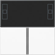 Jung - Abdeckung/Bedienelement für Installationsschalterprogramme Tastensatz aws A 4093 TSA WW komplett − 1 Stück