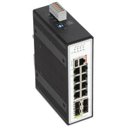 WAGO - Netzwerk Switch Industrial-Managed-Switch 852-1305/000-001 metallisch schwarz