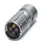 Phoenix Contact - Rundsteckverbinder, feldkonfektionierbar (Industriesteckverbinder) Kabelsteckverbinder ST-5ES1N8A8K02S