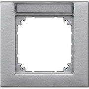 Merten - Abdeckrahmen Rahmen 1f.alu 476160 beschriftbar