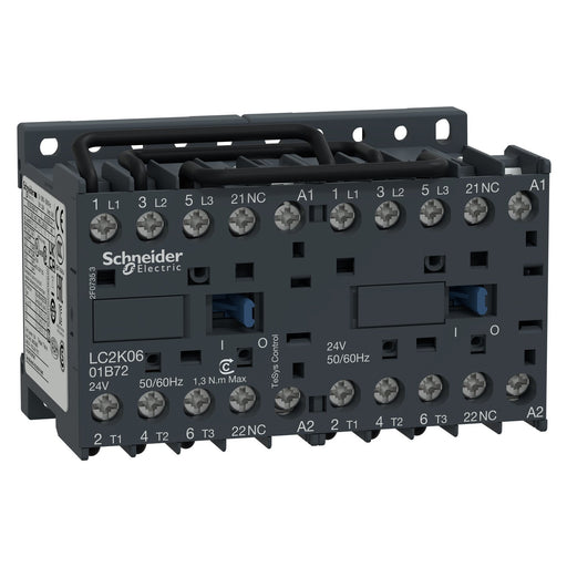 Schneider Electric - Schützkombination Wendeschütz LC2K0601P72 230V 50/60HZ