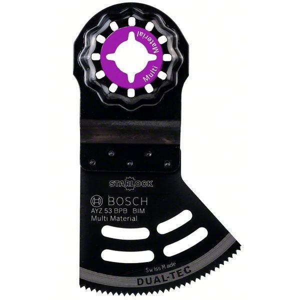 Bosch - Blatt für Oszillierer Segmentsägeb.Starloc 2609256F07 AYZ 53 BPB,40x53mm