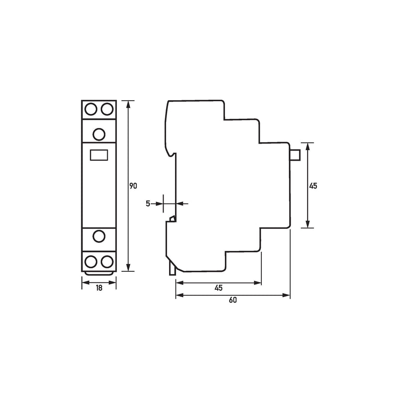Doepke - Installationsrelais RI 230-100