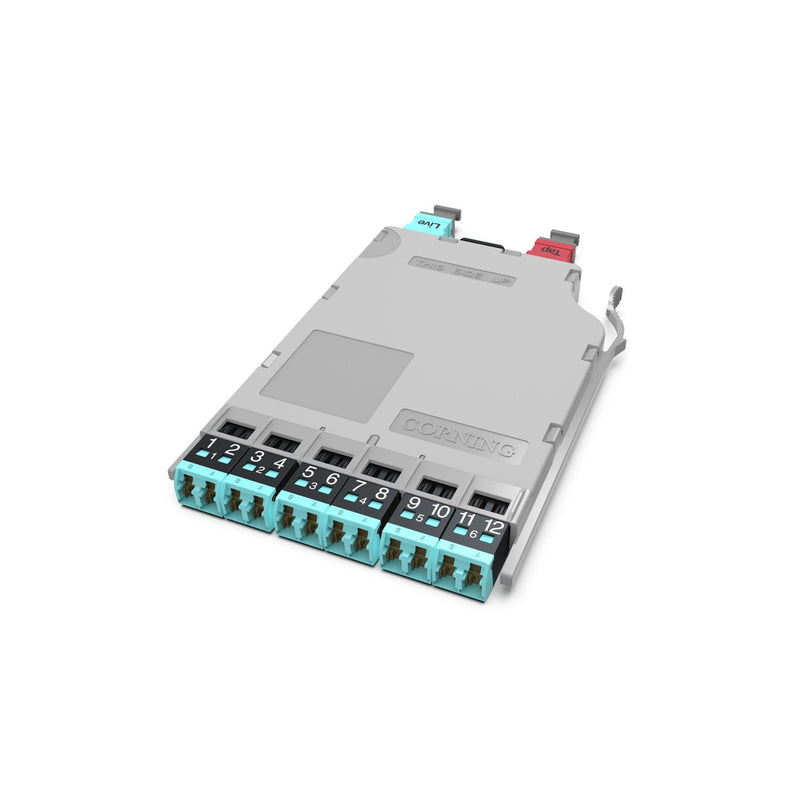 Corning - Moduleinsatz für Patchpanel LWL Edge-Tap Leitungsmodul ETM-7B-Q MTP/LC MM 70/30