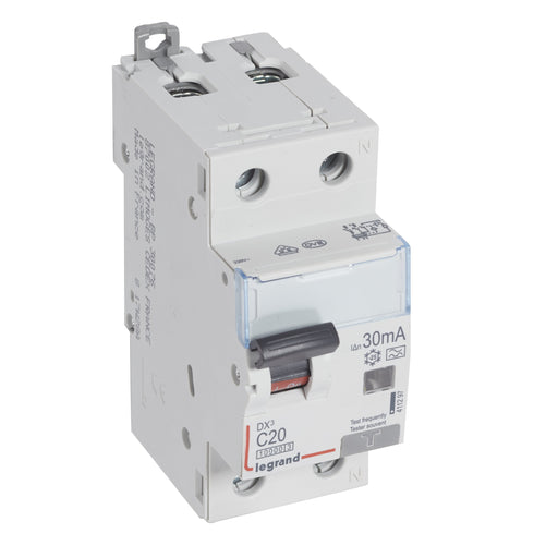 Legrand - Kombination FI-Schalter/Leitungsschutzschalter FI/LS-Schalter Legrand 411297 C-Charakt., 20A