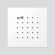 Siedle&Söhne - Funktionsmodul für Türkommunikation Electronic-Key-Lese-Modul ELM 600-0 W weiß
