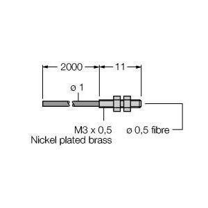 Turck - Zubehör/Ersatzteile für Positionsschalter Kunststoff-Lichtleiter PIT26U Einzelleiter