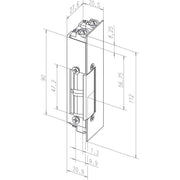 Assa Abloy effeff - Elektrischer Türöffner 34RR--------F91 24V GS Universal