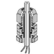 Hensel - Kabelverschraubung Kombi-Belüftungsstutzen KBM 32 M32 IP66/6