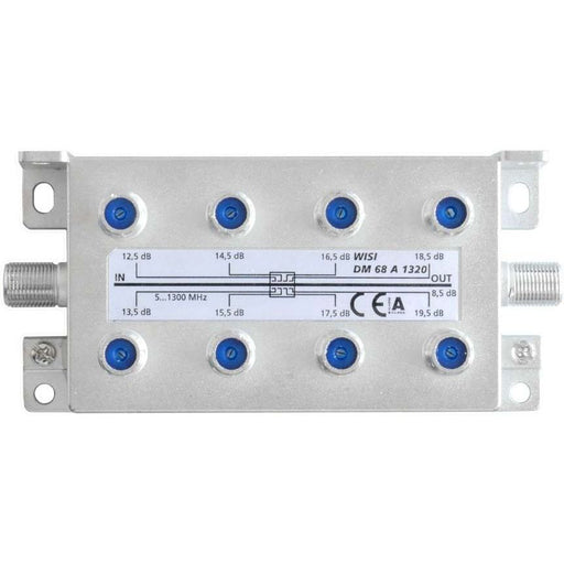 Wisi - Abzweiger und Verteiler Abzweiger 8f. DM 68 A 1320 5-1300MHz12,5-19,5dB − 1 Stück by Wisi
