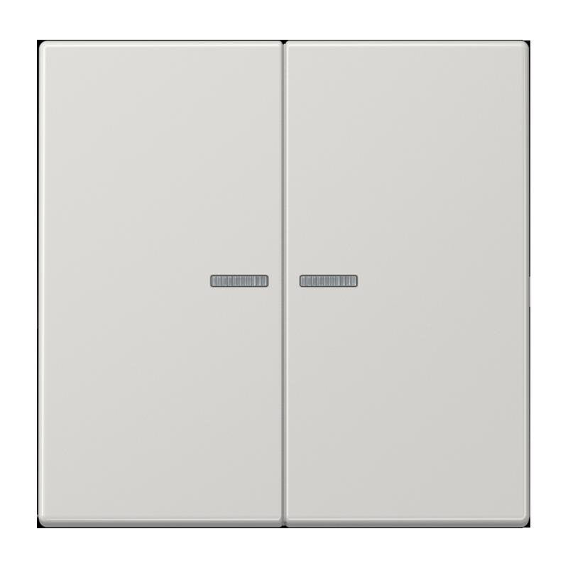Jung - Bedienelement intelligent Taster 2fach BT LS 17102 LG JUNG HOME