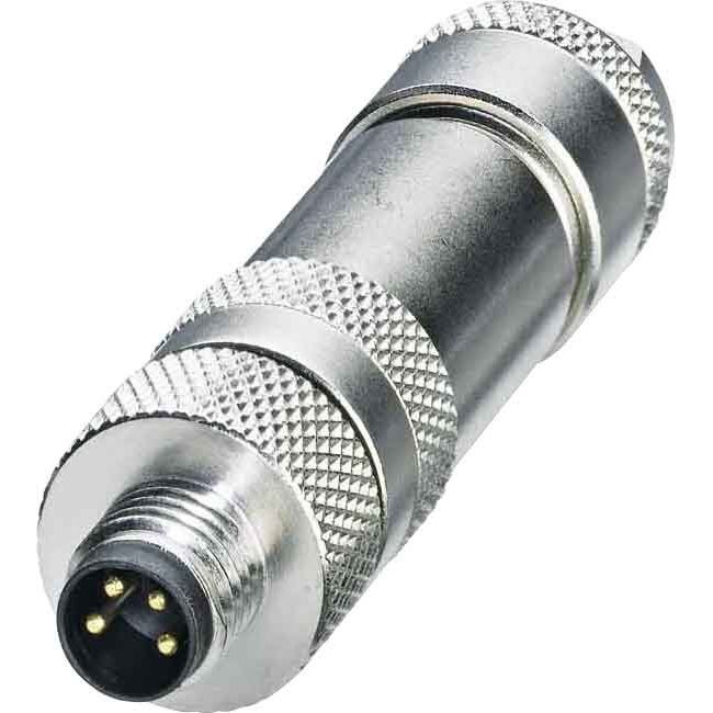Phoenix Contact - Rundsteckverbinder, feldkonfektionierbar (Industriesteckverbinder) Sensor-/Aktor-Stecker SACC-M 8MS- #1542897