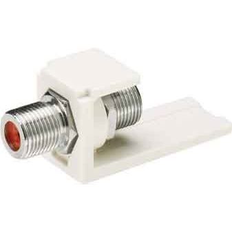 Panduit - Koax-Kupplung MINI-COM F-Kupplung CMFIW weiss
